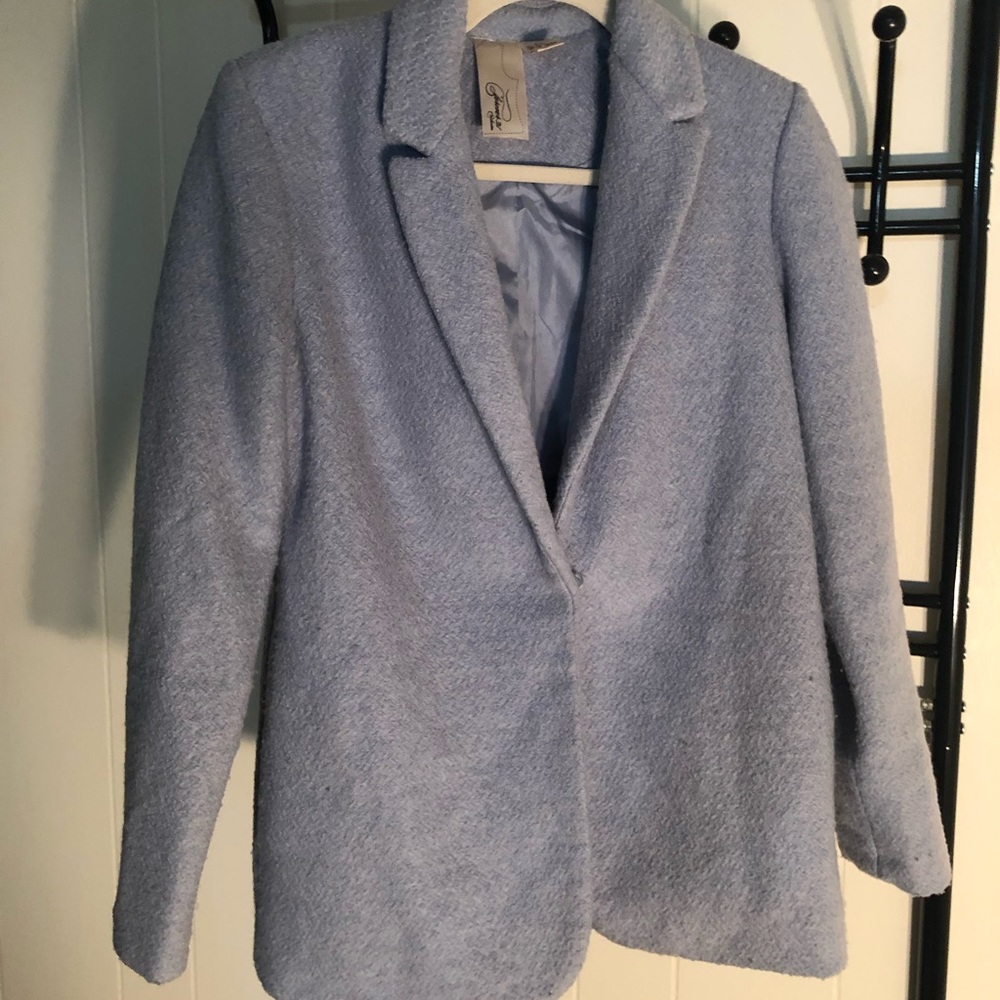 Forever 21 Beautiful blue classy coat 🧥 💋😃